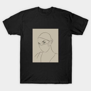 Grl wth mask T-Shirt